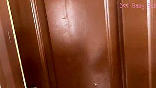 Shy Petite Latina Babe Bent Over for Rough Doggystyle Cum