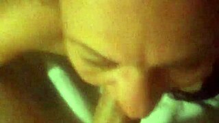 wet cock gets loving blowjob and sucking action from my girlfriend