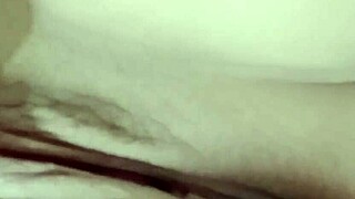 Chris Vivi goes wild squirting with her wet open pussy!