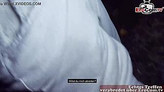 skinny mature redhead german woman pov fucked on public street date