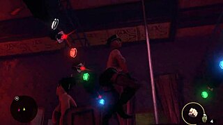 Saints row the third features a strip club with big tits and big ass strippers and whores dancing