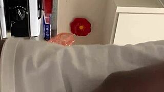 Bent Over Redbone Teases Massive Black Cock in Steamy Kitchen