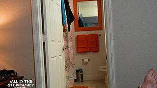 Stepmom On Vacation Wears Bikini That Gets Stepson Horny For Blowjob Handjob And Cum Help