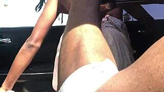 Why does stunning Hazel Grace deepthroat a stranger's monster cock in the car, mixing dirty talk with hardcore POV sucking?