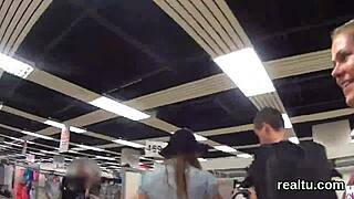 Watch This Adorable Glamorous Czech Teen Get Seduced In The Supermarket And Then Reamed Hard In POV Action!