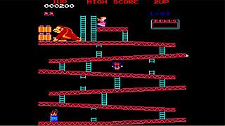 lets play donkey kong with this brunette in a fun game session