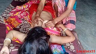desi housewife gets hardcore fucked in saree on ranch!