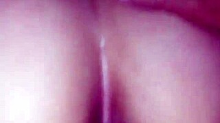 in a quiet moment she strikes the classic perrito pose revealing her form in simple posing style