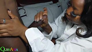 Whoa 😲 stepmom's face when she gets that facial cumshot from big cock pounding