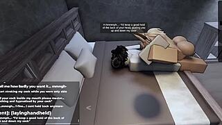 Roblox Game Turns Into Intense Fucking Session With Cute Femboy Begging For More Action
