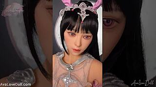 Shino Moon Queen Japanese SF Cosplay Bitch Shows Slutty Body on Jiusheng Sexdoll