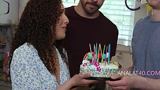 Hey, that birthday step family bum rush sounds wild