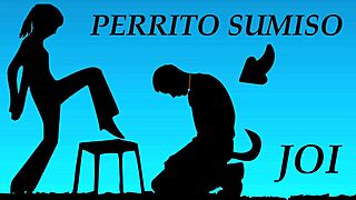 Hey, wanna transform into my personal pet dog with this spanish voice joi