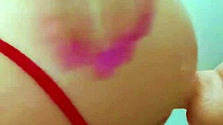 latina teen grabs dildo for intense doggystyle ride on her perfect shaved ass