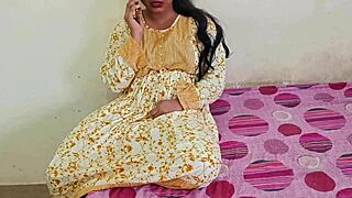 What happens when a horny 18-year-old desi muslim teen girl gets fucked hard in doggy style during coaching with creampie?