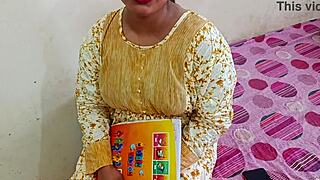 What happens when a horny 18-year-old desi muslim teen girl gets fucked hard in doggy style during coaching with creampie?