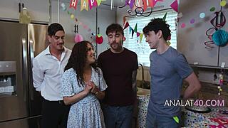 Hey, that birthday step family bum rush sounds wild