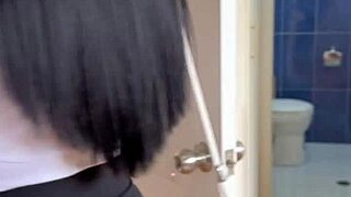 I'm that newbie real estate agent, uh, agreeing to fuck my client in the house just to close my first sale, taking it doggystyle with a facial finish