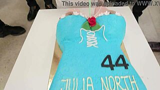 you ready for this birthday party with julia north? we're talking 4on1 anal fisting atm dap dp dvp extreme deepthroat wrecked ass squirt cum swallow