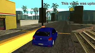 Stepsister Delivers Detailed Blowjob While Brother Plays MTA In Intense Hardcore Encounter