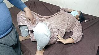 Amateur Indian Guy Carefully Shaves His Young Sister-in-Law's Pubic Hair in Homemade Taboo Video