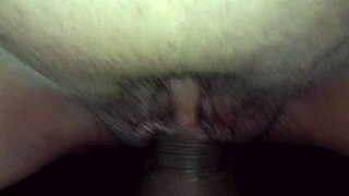 I fuck hard and get creampie while bathed in milk