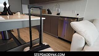 big ass blonde teen lana sharapova seduces step dad for pov fuck on couch while mom is away