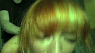 Big titty ginger redhead gets fucked hard in missionary and doggystyle, bent into pretzel positions