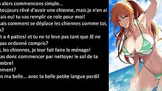 Oh wow, get ready for JOI with Ondine Pokemon humiliation as a sissy drinking piss!