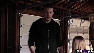 Hey Lena Paul, ready for these three guys to stuff your mouth full with their big loaded cocks?