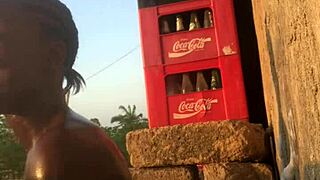 Why does this crazy bitch finger her pussy so hard until she cums and licks fingers?