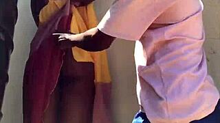 Young Farm Boy Experiences Intense Outdoor Encounter With Ebony Woman