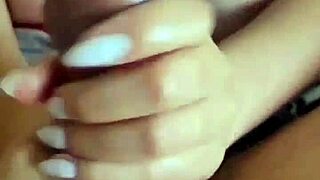 Big Boobs Wife Gives Husband A Handjob 😏