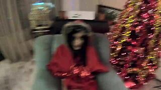 Horny Cheating Wife Milf Slut Santa Fucks Deep