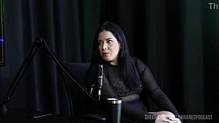 pri melancia shares naughty moments with bia hot in podcast part 2, sheer red tease