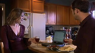 Three beauties in fishnets and lingerie fuck hardcore with anal gaping and oral licking