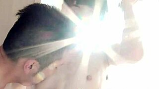 Amateur ladyboy doggystyled after getting BJ?