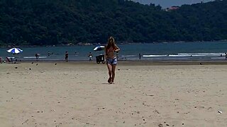 i picked up this brazilian slut from the beach and fucked her hard