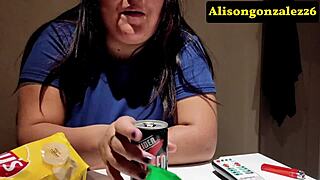 invited my korean friend over for a photo session but he offers cash for hardcore sex with my big ass and tits 😈