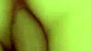 oh man this petite redhead wife stuffs her tight ass with a huge monster cock dildo in the bedroom