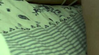 oh man this petite redhead wife stuffs her tight ass with a huge monster cock dildo in the bedroom