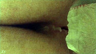 Marido Gozando no Cuzinho da Esposa Safada with Retro Blue Films Style