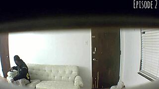 This hidden cam catches ebony girl giving blowjob and cum in mouth