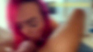 she comes to my apartment just to suck my dick, she's a total slut in bed