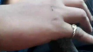 Wet car head with deepthroat and sloppy blowjob