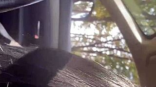 risky outdoor sex compilation with cumshots