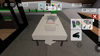 I fucked a cute millionaire slut in her mansion brookhaven