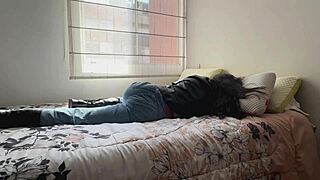 Two lesbians in leather boots 😈