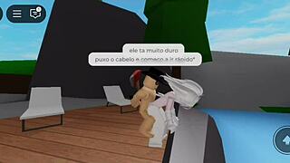 I fucked a cute millionaire slut in her mansion brookhaven