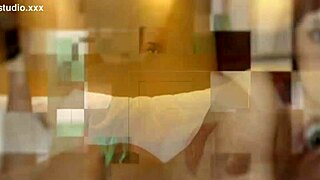 At the party, British university student in lingerie sucks you off for the first time